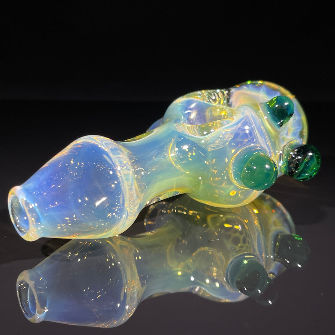 Fumed Honeycomb Spoon Glass Pipe Catfish Glass