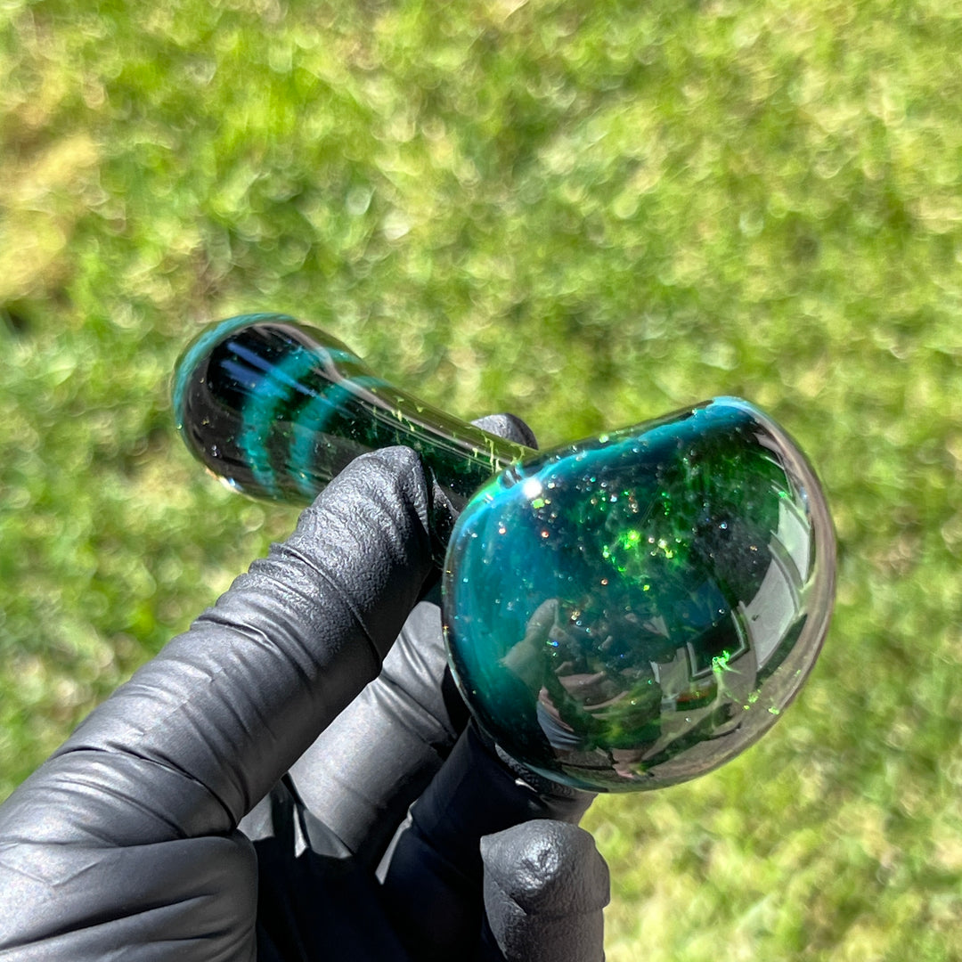 Experimental Jade Pipe Glass Pipe Beezy Glass   