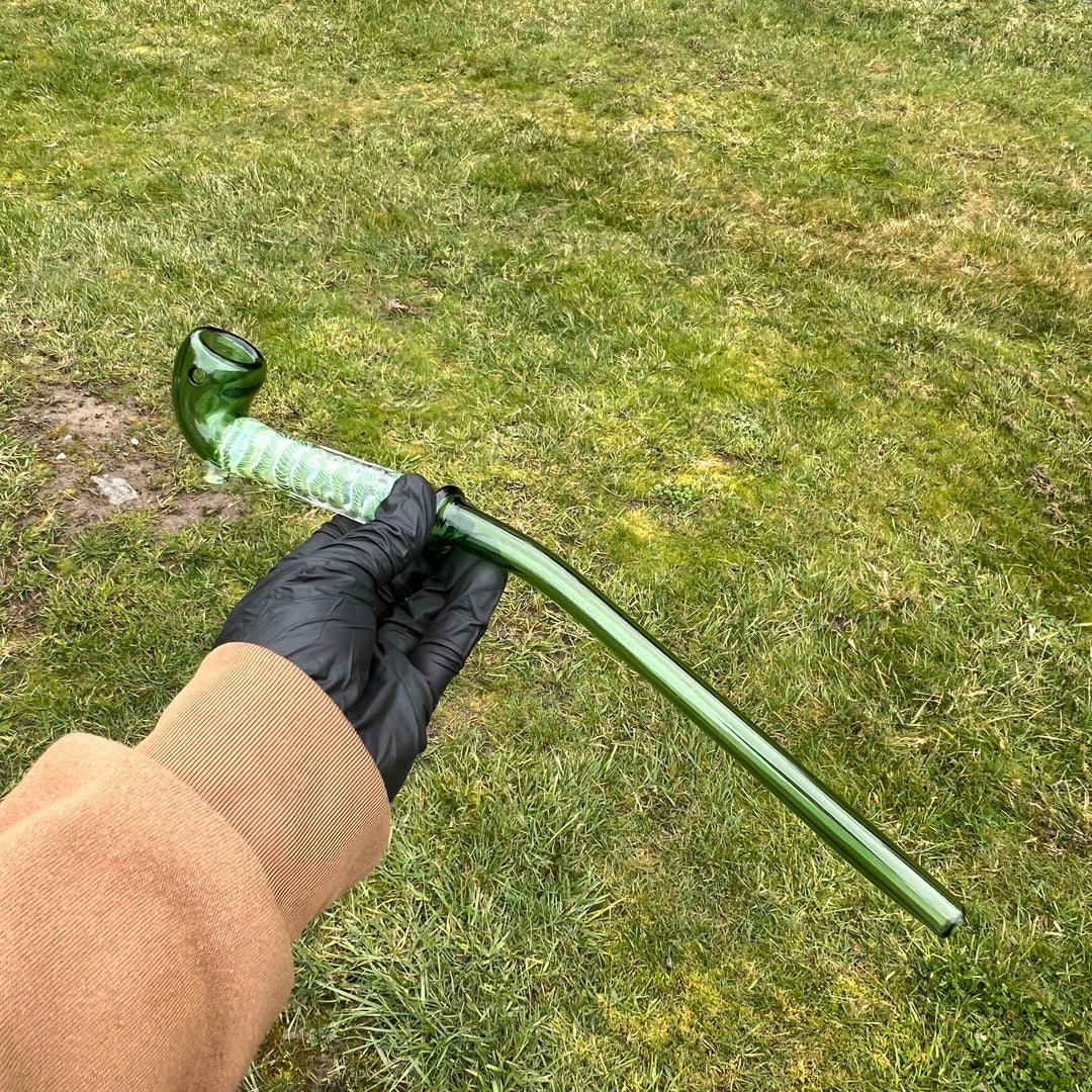 Green Dragon Gandalf Glass Pipe TG