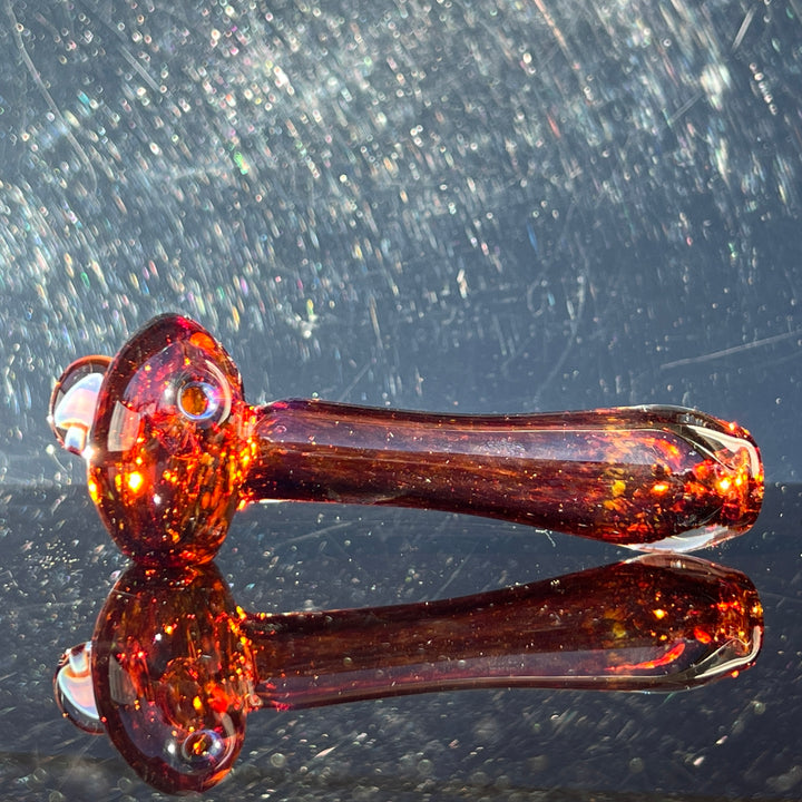 Mushroom Purple Magic Pipe Glass Pipe Beezy Glass   