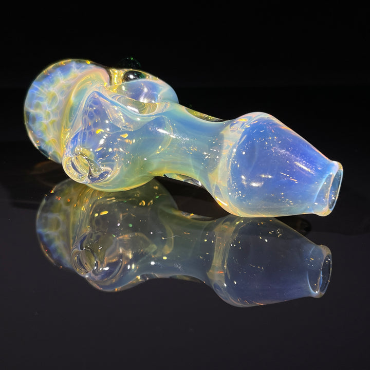 Fumed Honeycomb Spoon Glass Pipe Catfish Glass