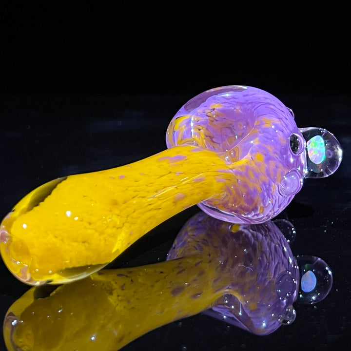 Atomic Tangerine Opal Pipe Glass Pipe Beezy Glass   