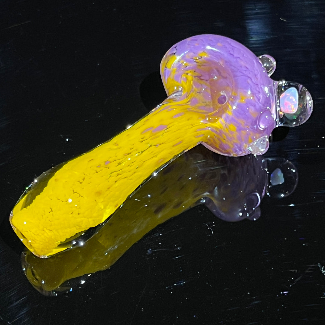 Atomic Tangerine Opal Pipe Glass Pipe Beezy Glass   