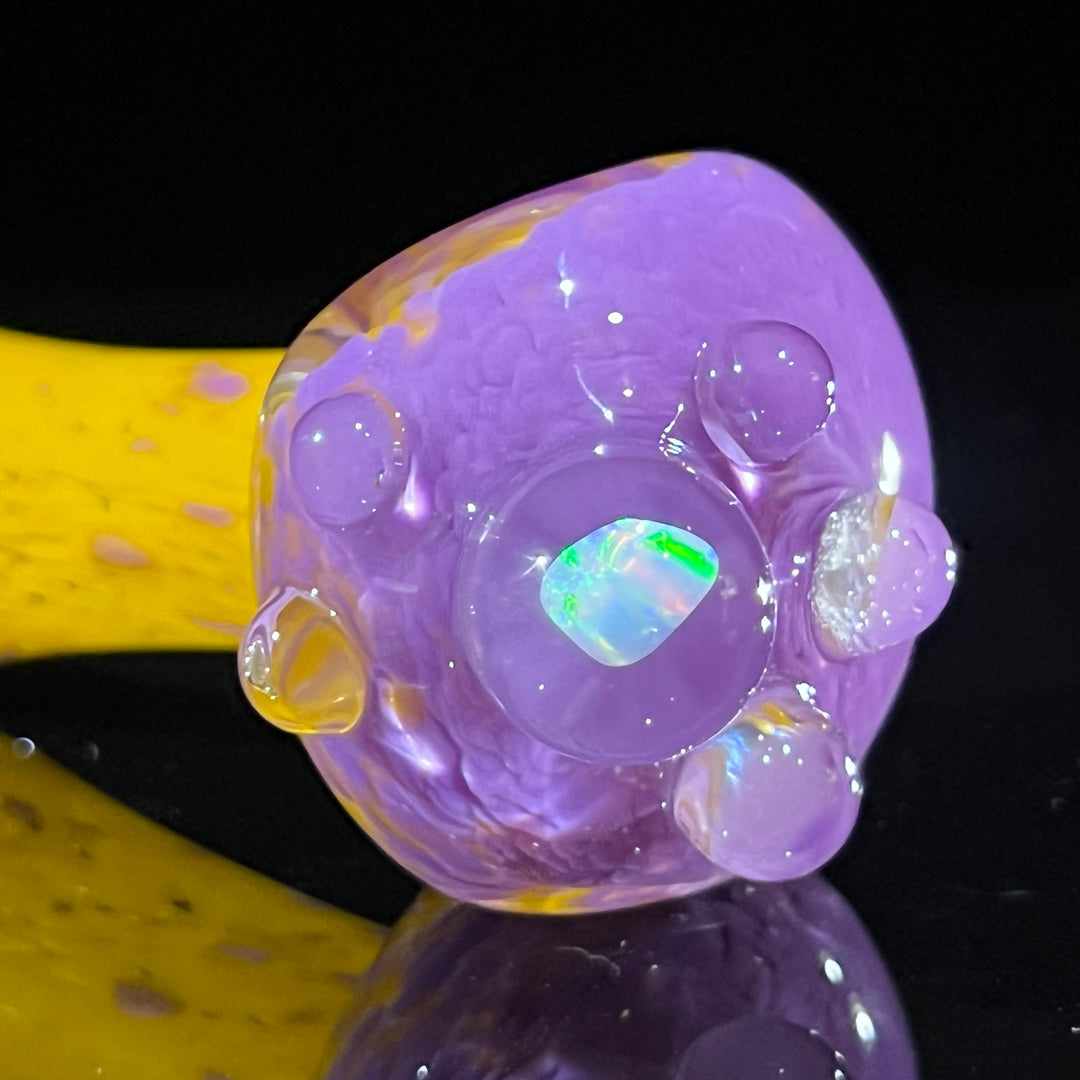 Atomic Tangerine Opal Pipe Glass Pipe Beezy Glass   