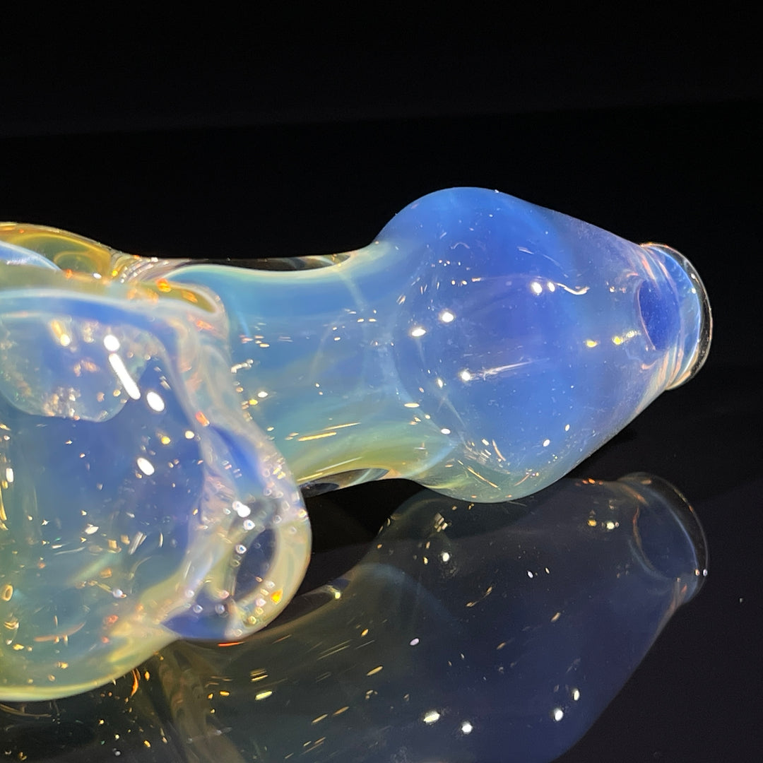 Fumed Honeycomb Spoon Glass Pipe Catfish Glass