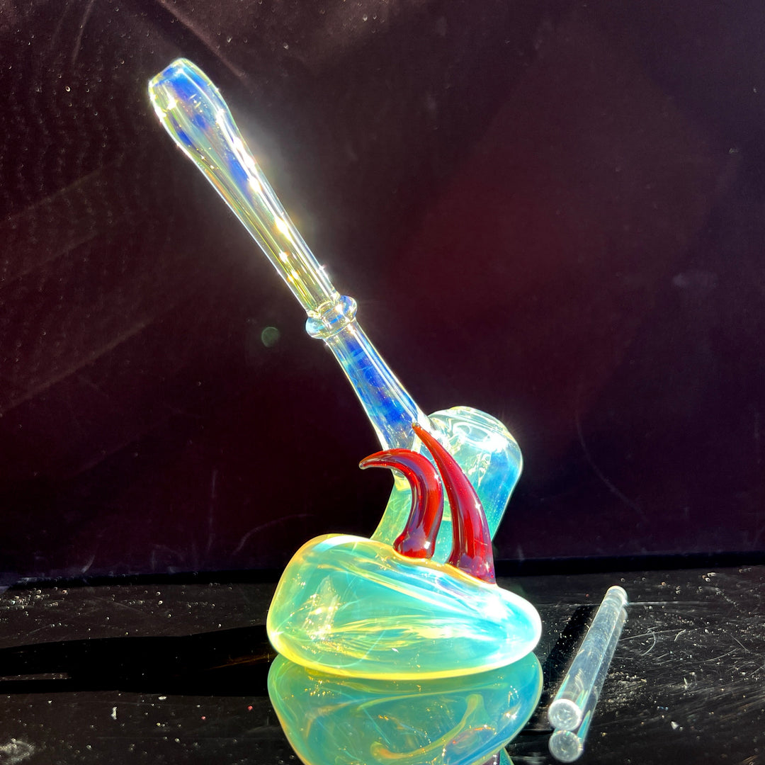 Hash Hammer Squatlock Glass Pipe Tako Glass   