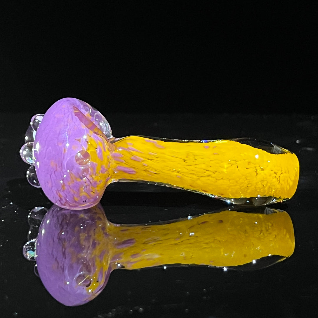 Atomic Tangerine Opal Pipe Glass Pipe Beezy Glass   