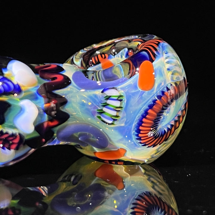 Color Inside Out Spoon 6 Glass Pipe Tiny Mike   