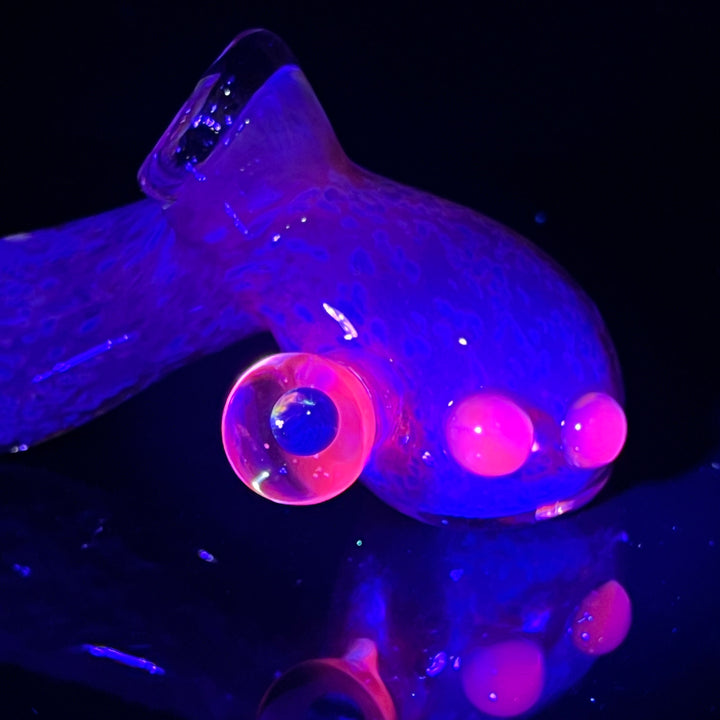 Tahitian Black Pearl UV Drop Hammer Glass Pipe Tako Glass   