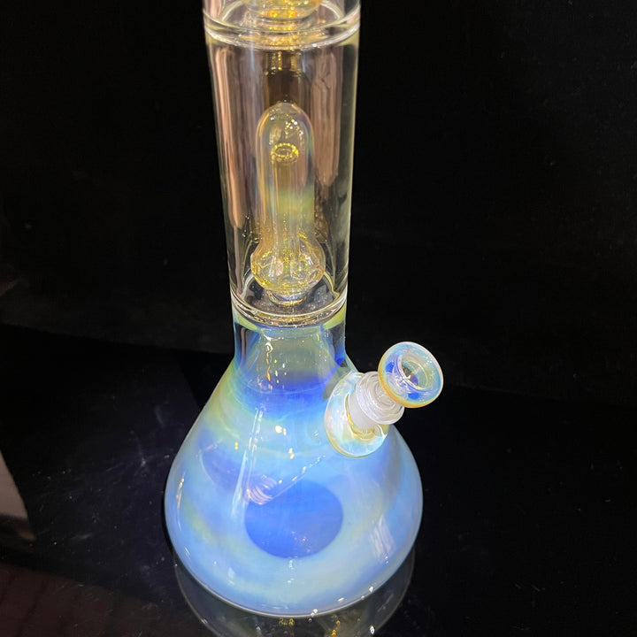 25" Fumed Quad Beaker Bong Glass Pipe Mary Jane's Glass   