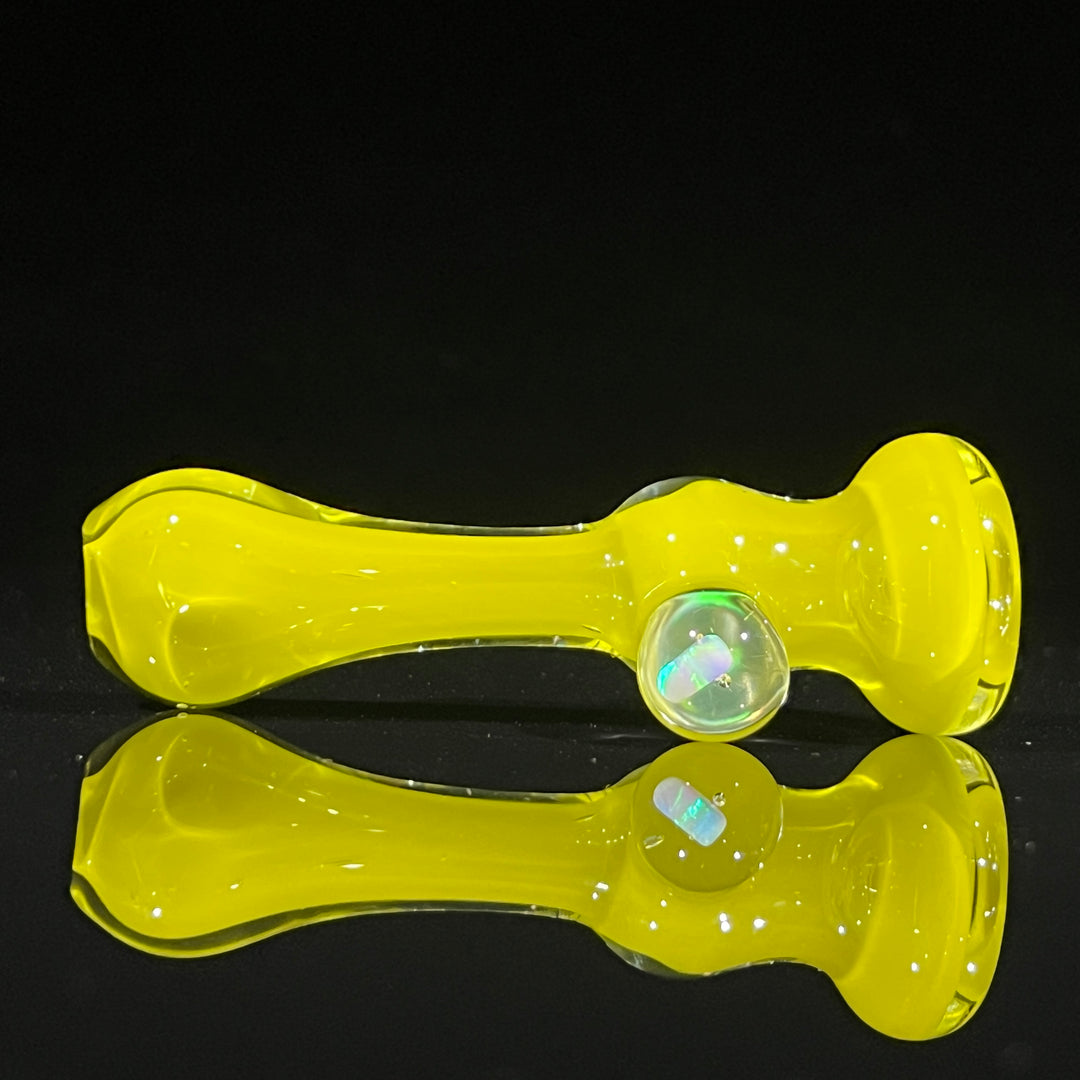 Lemon Opal Chillum Glass Pipe Beezy Glass