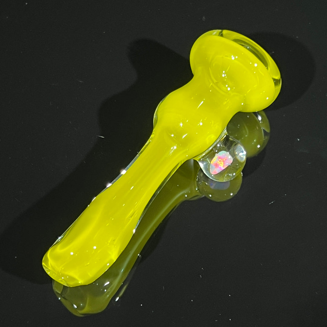 Lemon Opal Chillum Glass Pipe Beezy Glass