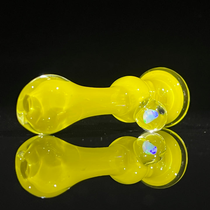 Lemon Opal Chillum Glass Pipe Beezy Glass