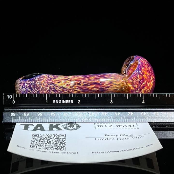 Golden Hour Pipe Glass Pipe Beezy Glass   