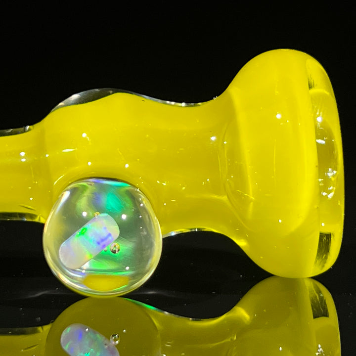 Lemon Opal Chillum Glass Pipe Beezy Glass