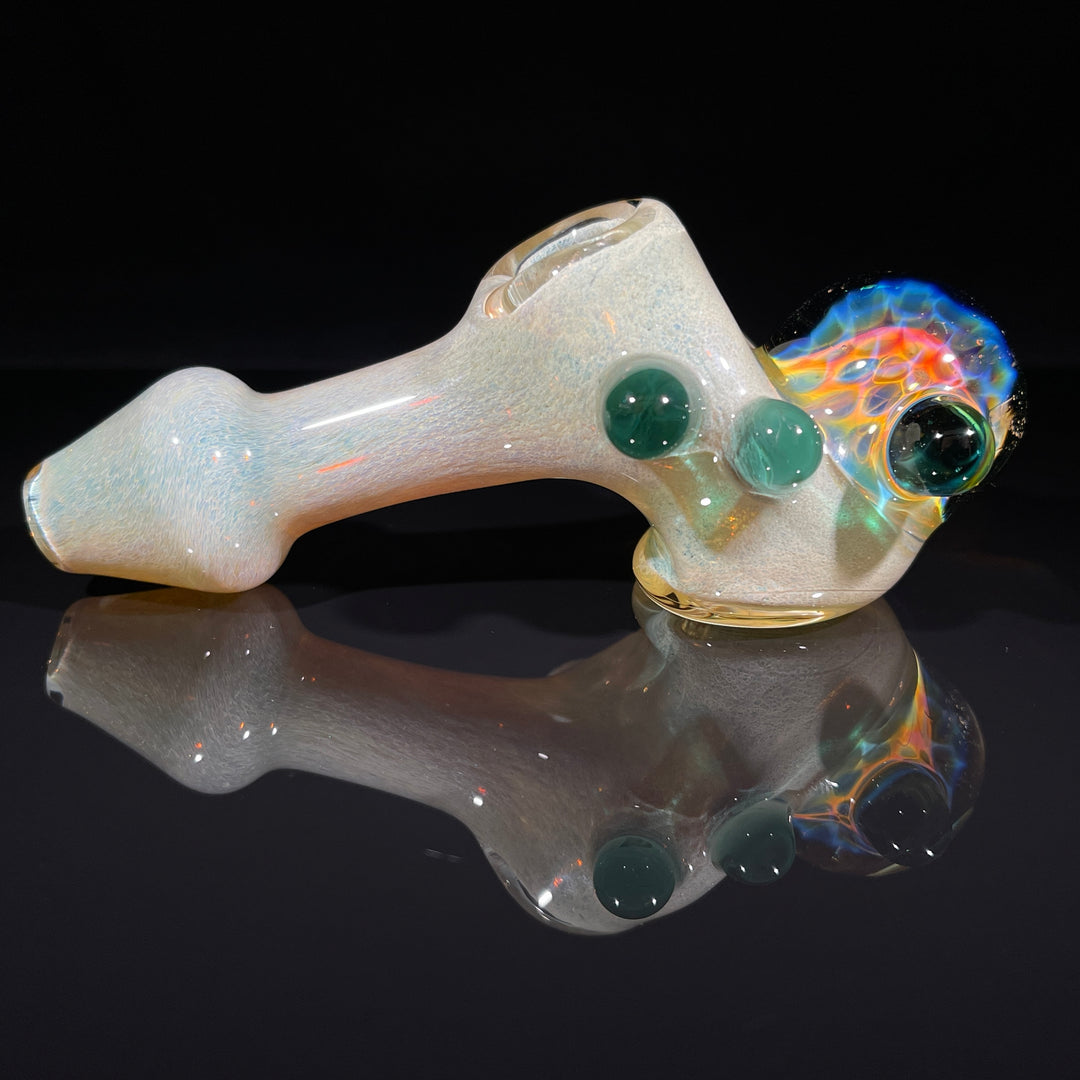 Frit Honeycomb Hammer Glass Pipe Catfish Glass