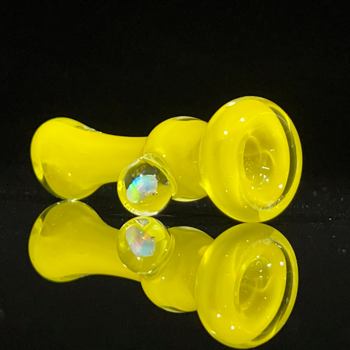 Lemon Opal Chillum Glass Pipe Beezy Glass