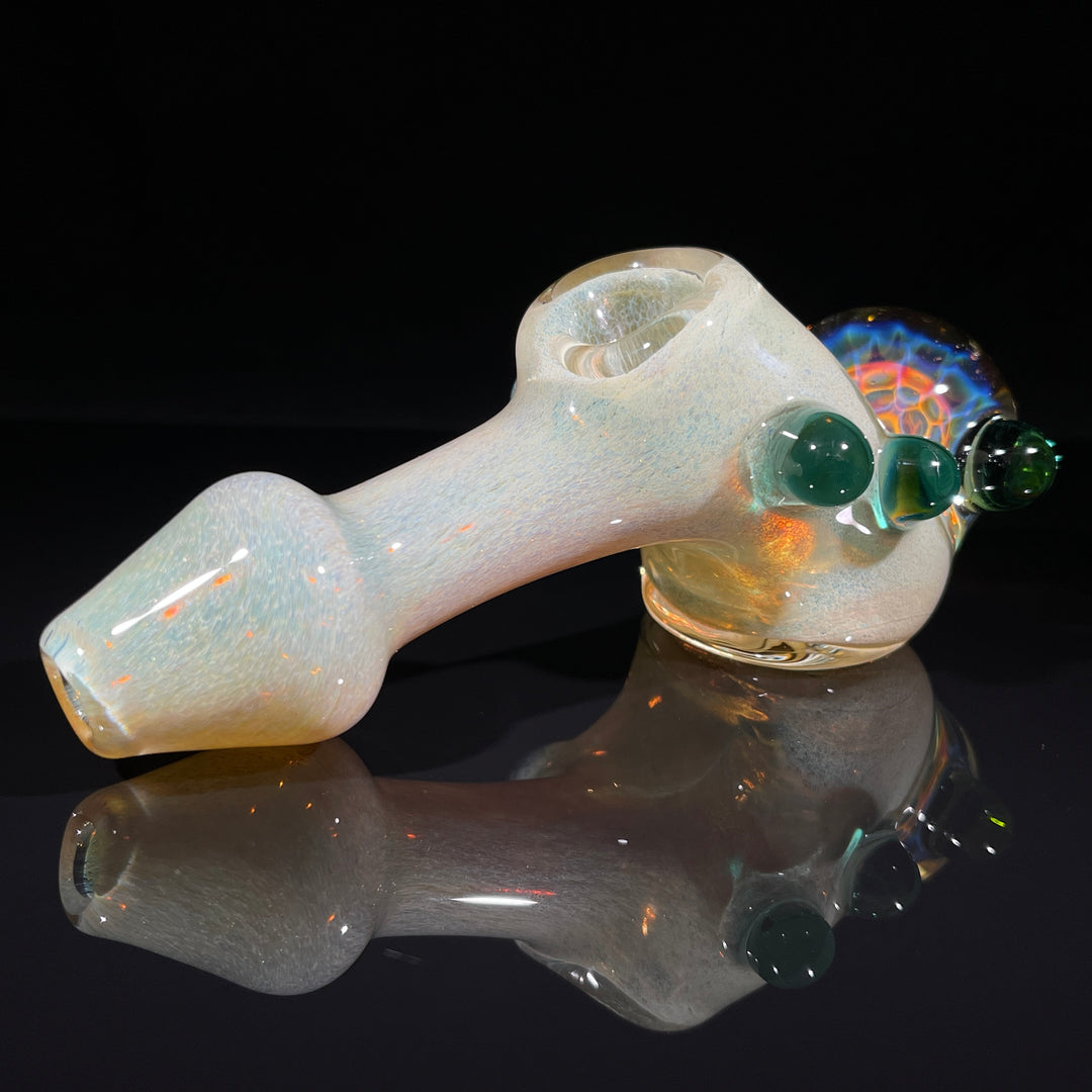 Frit Honeycomb Hammer Glass Pipe Catfish Glass