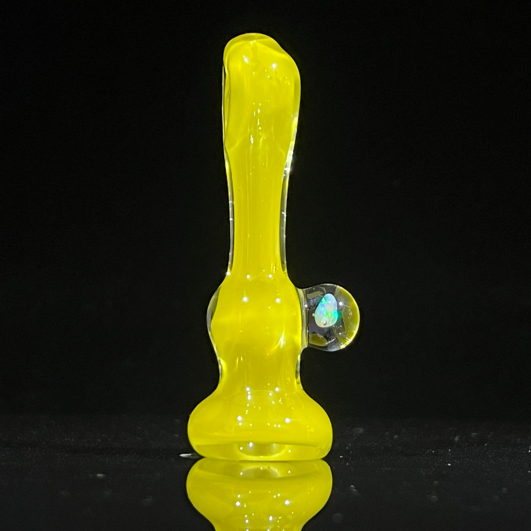 Lemon Opal Chillum Glass Pipe Beezy Glass