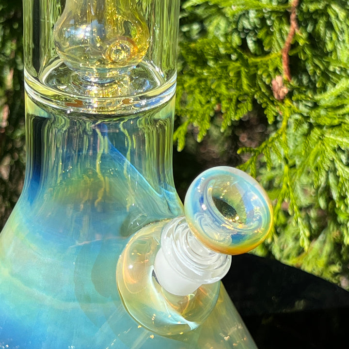 25" Fumed Quad Beaker Bong Glass Pipe Mary Jane's Glass   