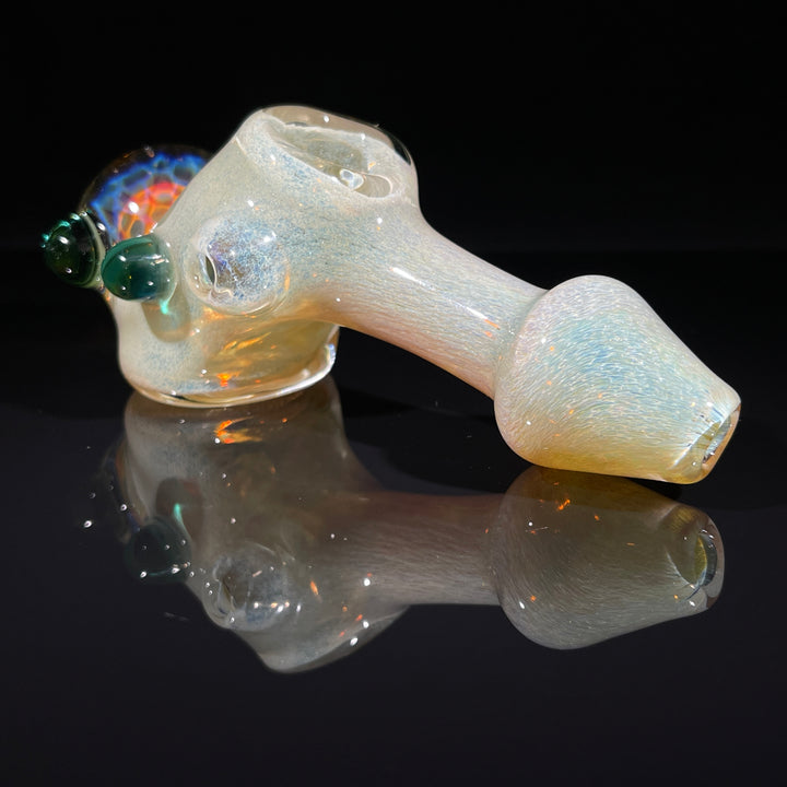 Frit Honeycomb Hammer Glass Pipe Catfish Glass