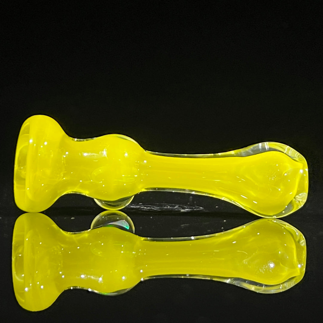 Lemon Opal Chillum Glass Pipe Beezy Glass