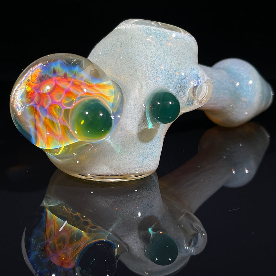 Frit Honeycomb Hammer Glass Pipe Catfish Glass