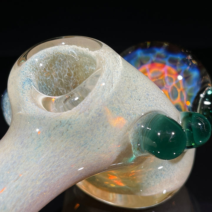 Frit Honeycomb Hammer Glass Pipe Catfish Glass