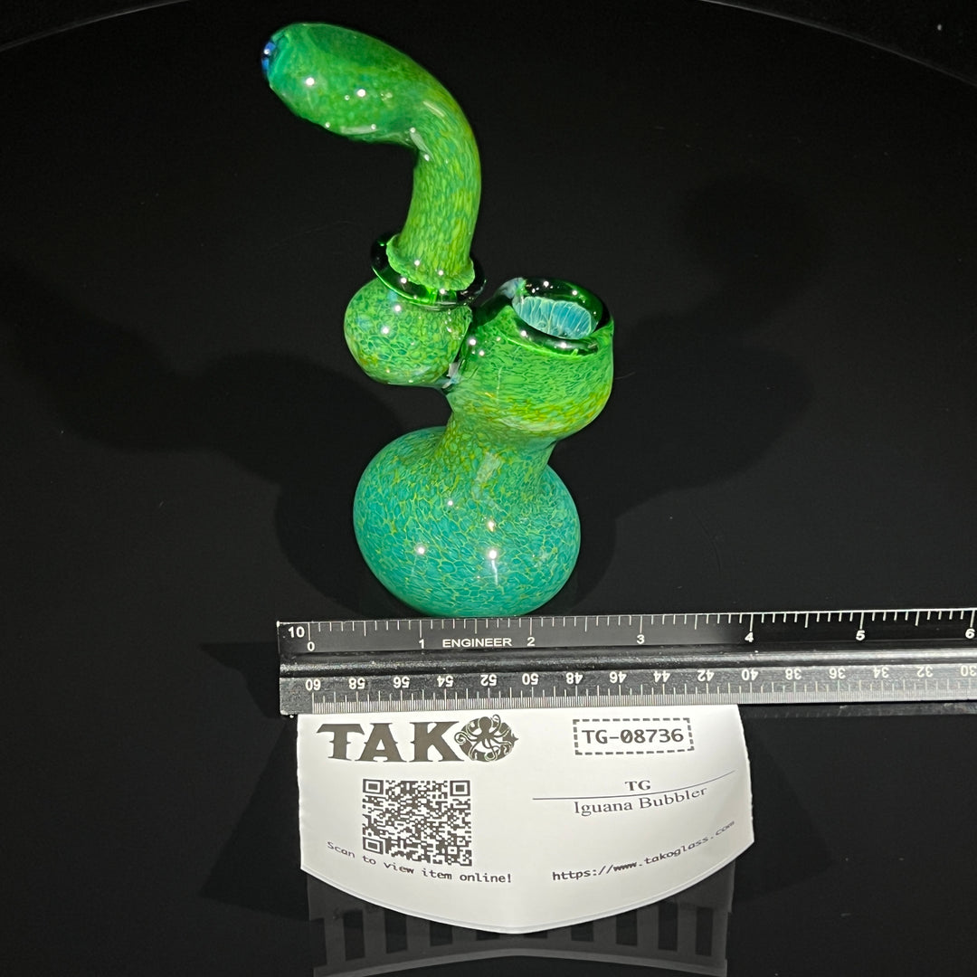 Iguana Bubbler Glass Pipe TG