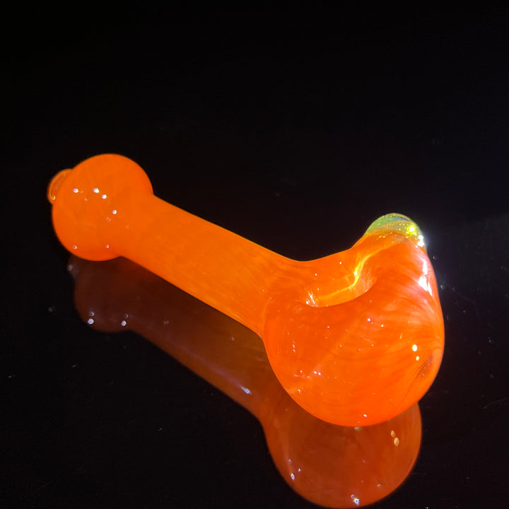 Citrus Orange Fume Spoon Glass Pipe Cose Glass   