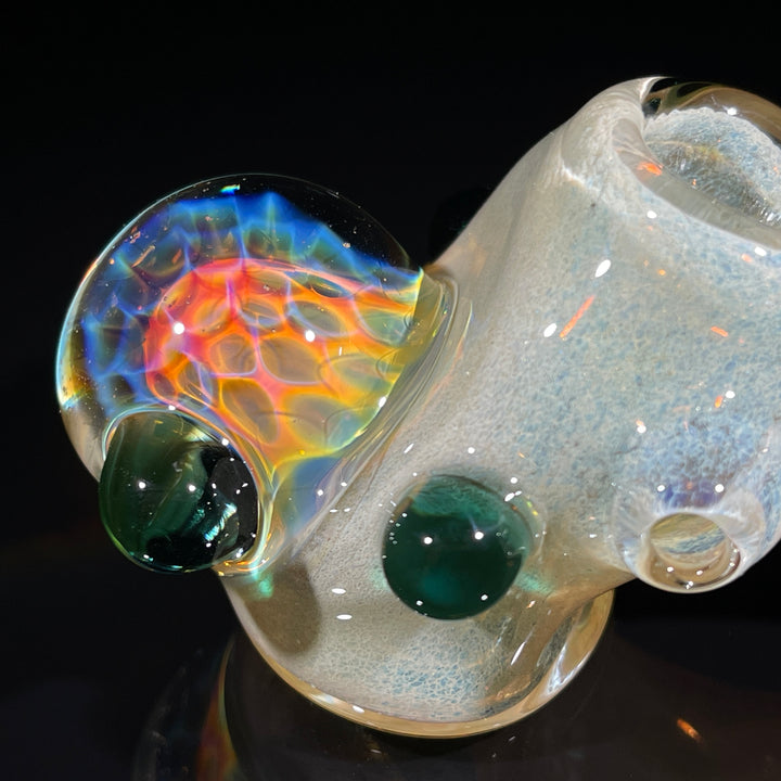 Frit Honeycomb Hammer Glass Pipe Catfish Glass