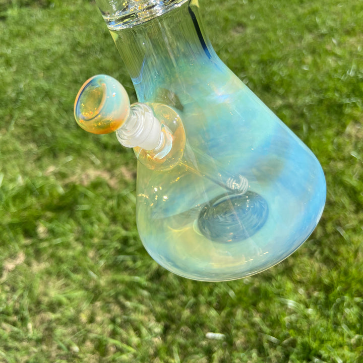 25" Fumed Quad Beaker Bong Glass Pipe Mary Jane's Glass   