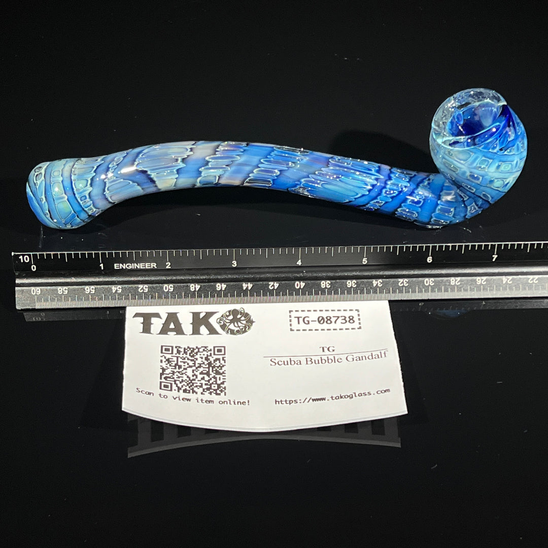 Scuba Bubble Gandalf Glass Pipe TG