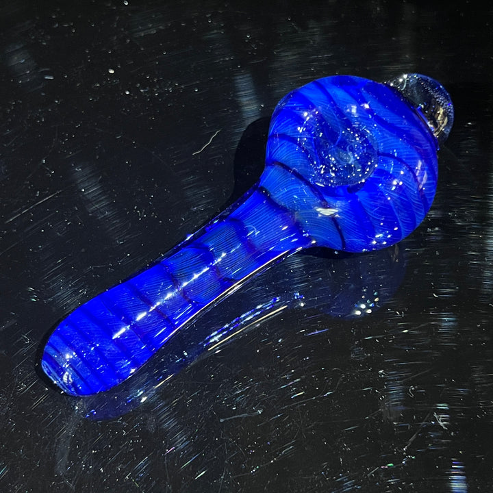 Tahoe Blue Coil Glass Pipe Glass Pipe Schutz Glass   