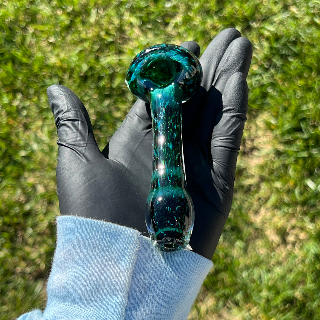 Experimental Jade Pipe Glass Pipe Beezy Glass   