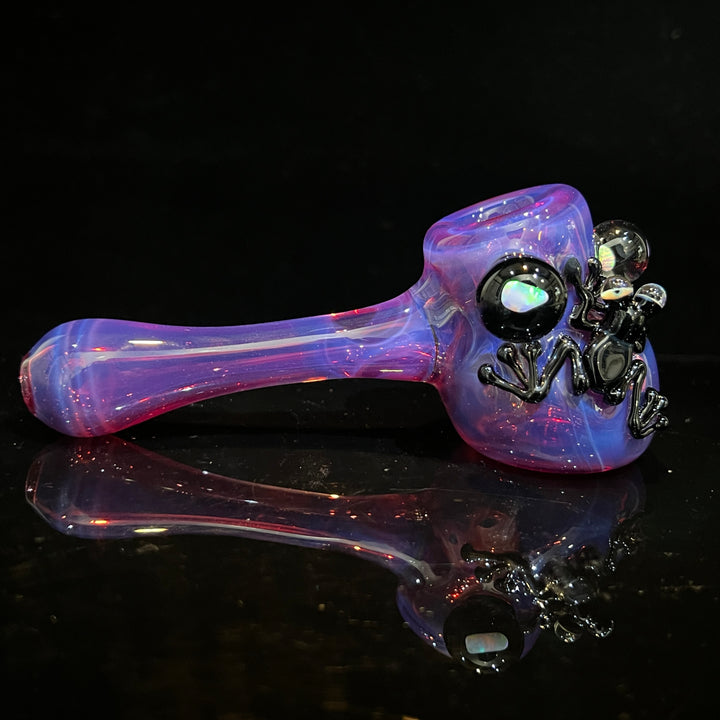 Opal Frog Hammer Glass Pipe Beezy Glass   