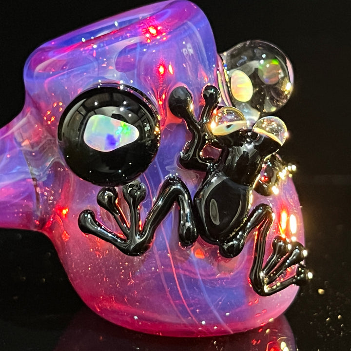 Opal Frog Hammer Glass Pipe Beezy Glass   