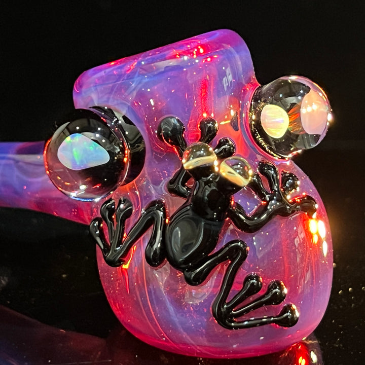 Opal Frog Hammer Glass Pipe Beezy Glass   