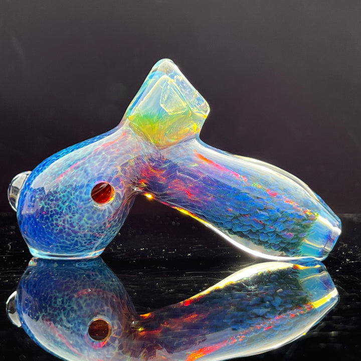 Purple Nebula Drop Hammer Glass Pipe Tako Glass   