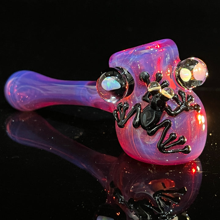 Opal Frog Hammer Glass Pipe Beezy Glass   