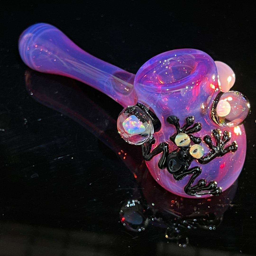 Opal Frog Hammer Glass Pipe Beezy Glass   