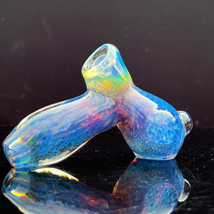 Purple Nebula Drop Hammer Glass Pipe Tako Glass   