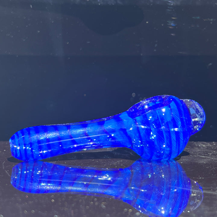 Tahoe Blue Coil Glass Pipe Glass Pipe Schutz Glass   