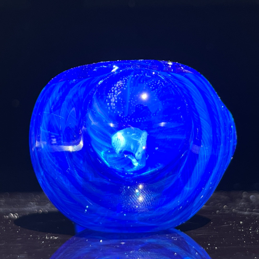 Tahoe Blue Coil Glass Pipe Glass Pipe Schutz Glass   