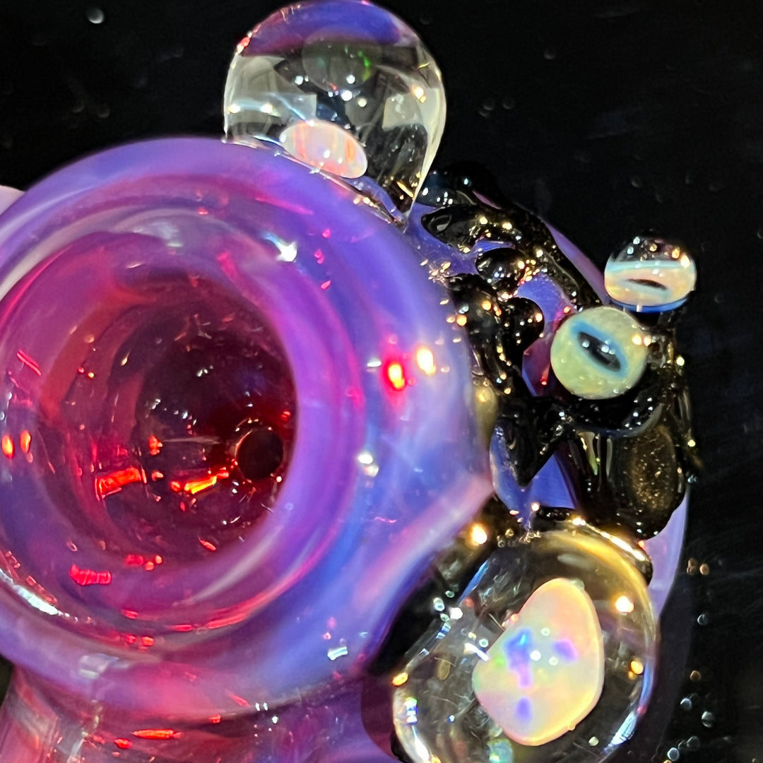 Opal Frog Hammer Glass Pipe Beezy Glass   