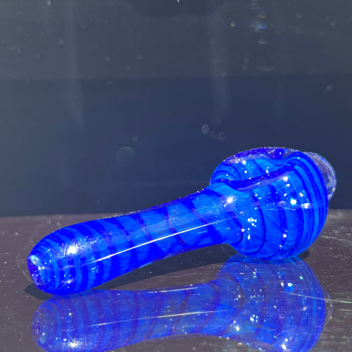 Tahoe Blue Coil Glass Pipe Glass Pipe Schutz Glass   