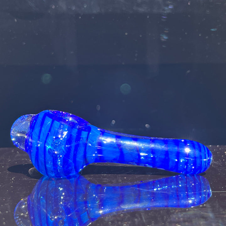 Tahoe Blue Coil Glass Pipe Glass Pipe Schutz Glass   