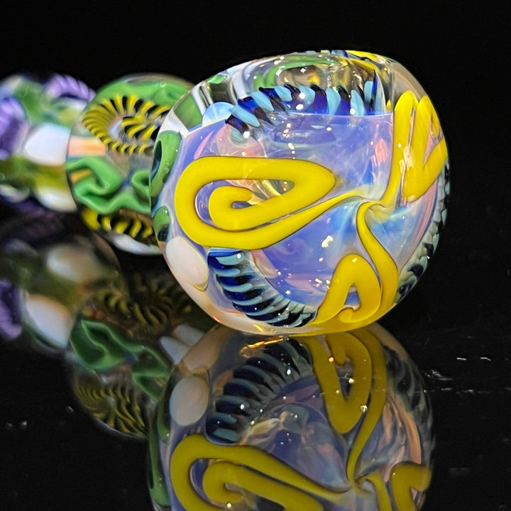 Color Inside Out Spoon 11 Glass Pipe Tiny Mike   