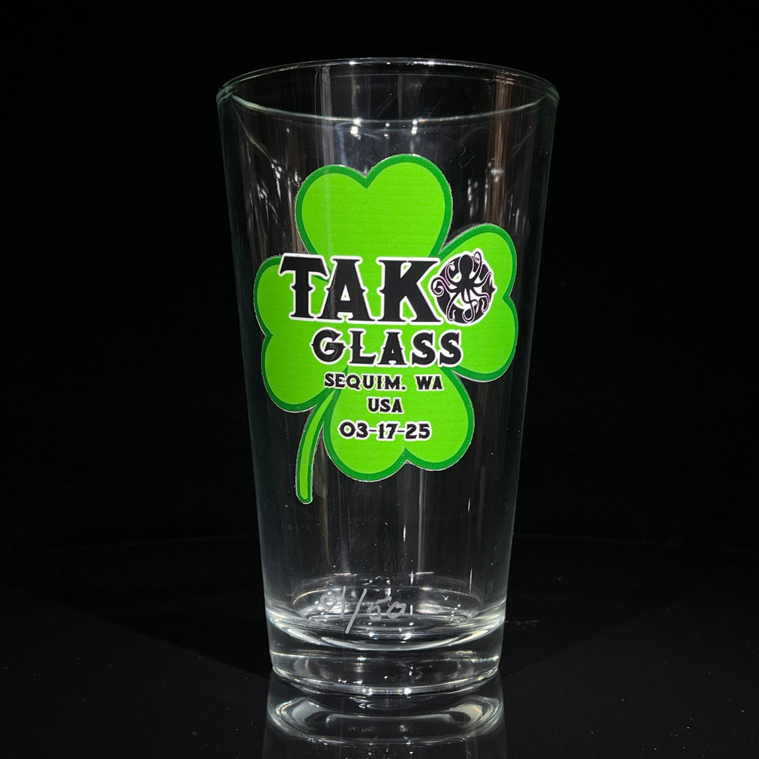 St. Patrick's 2025 Day Pint Glass Home Tako Glass