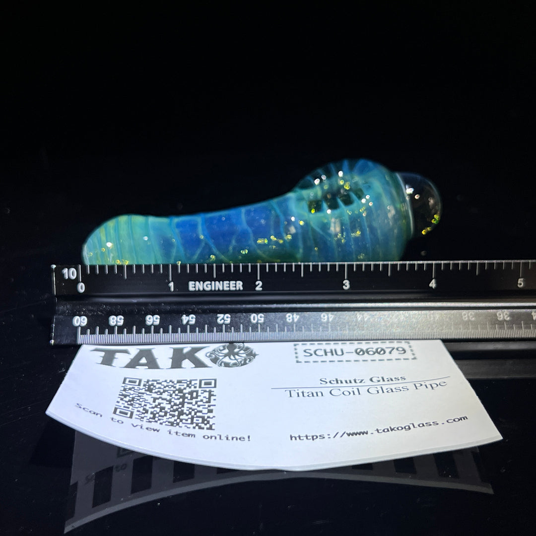 Titan Coil Glass Pipe Glass Pipe Schutz Glass   